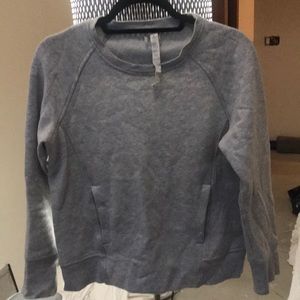 Lulu lemon grey sweatshirt